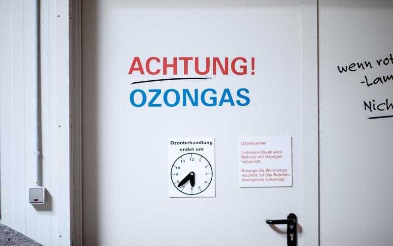 Ozongasbehandlung